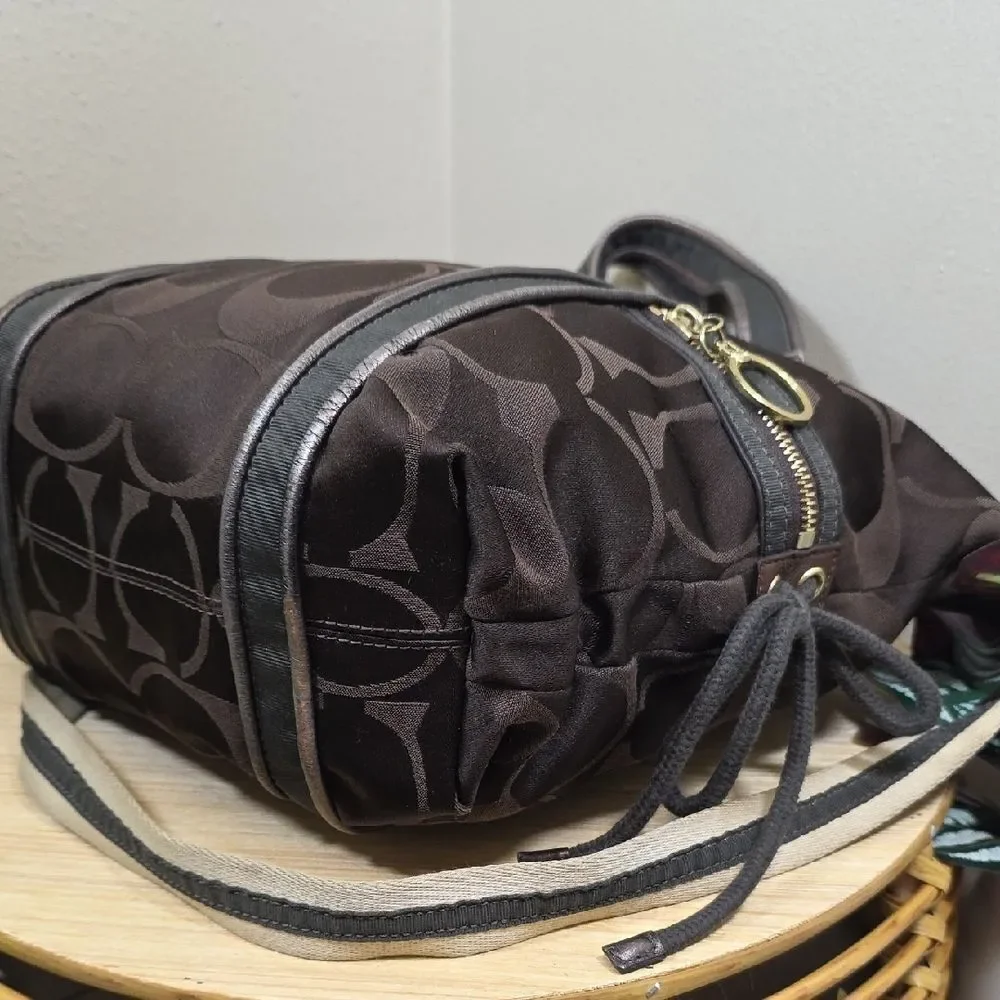 Coach Poppy Spotlight Tote and Matching Wallet